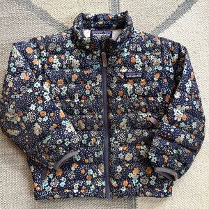 Patagonia kid's down sweater floral print